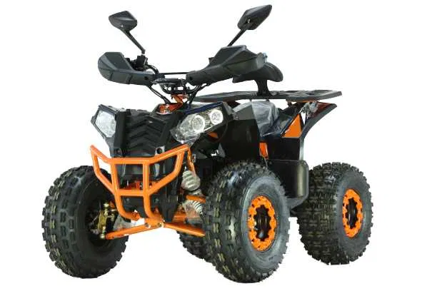 ATV 125cc Automat Hunter 2023 Sasiu Ranforsat LED Roti pe 8