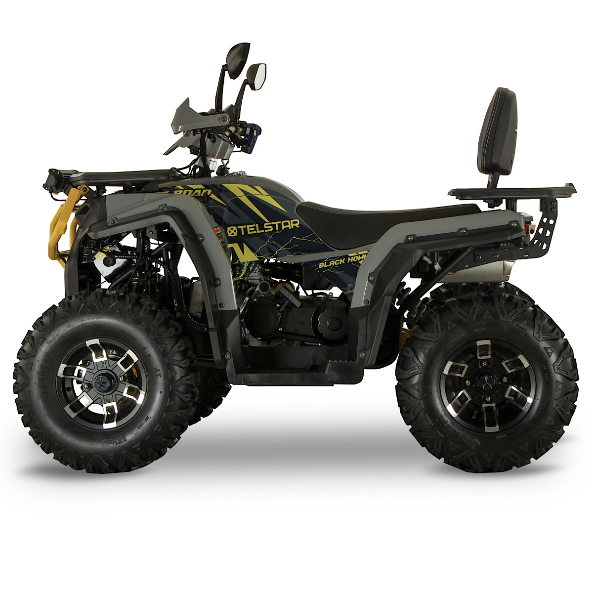 ATV 250cc cu troliu racire cu lichid cadru ranforsat si sistem audio – model 2025 complet echipat10