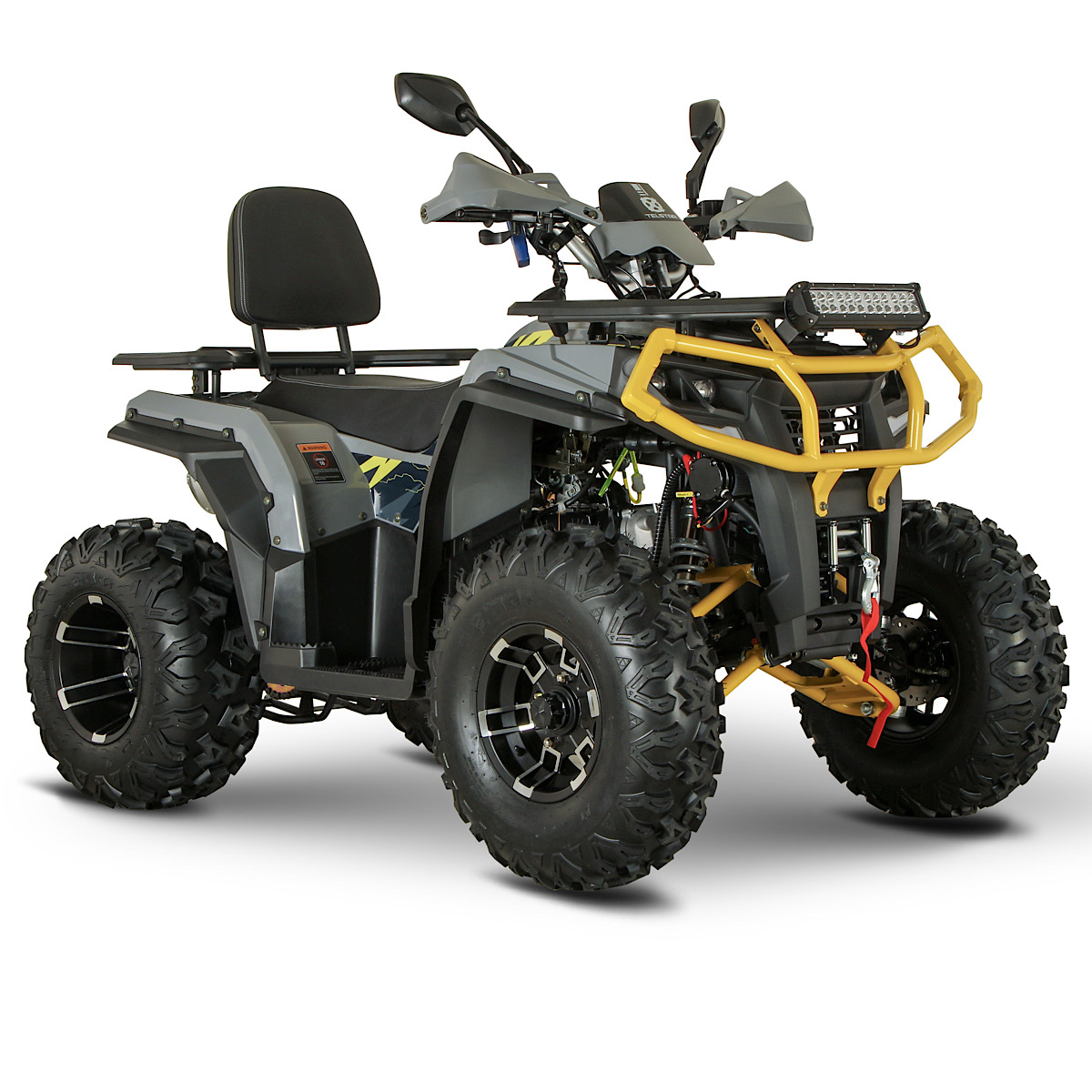 ATV 250cc cu troliu racire cu lichid cadru ranforsat si sistem audio – model 2025 complet echipat5