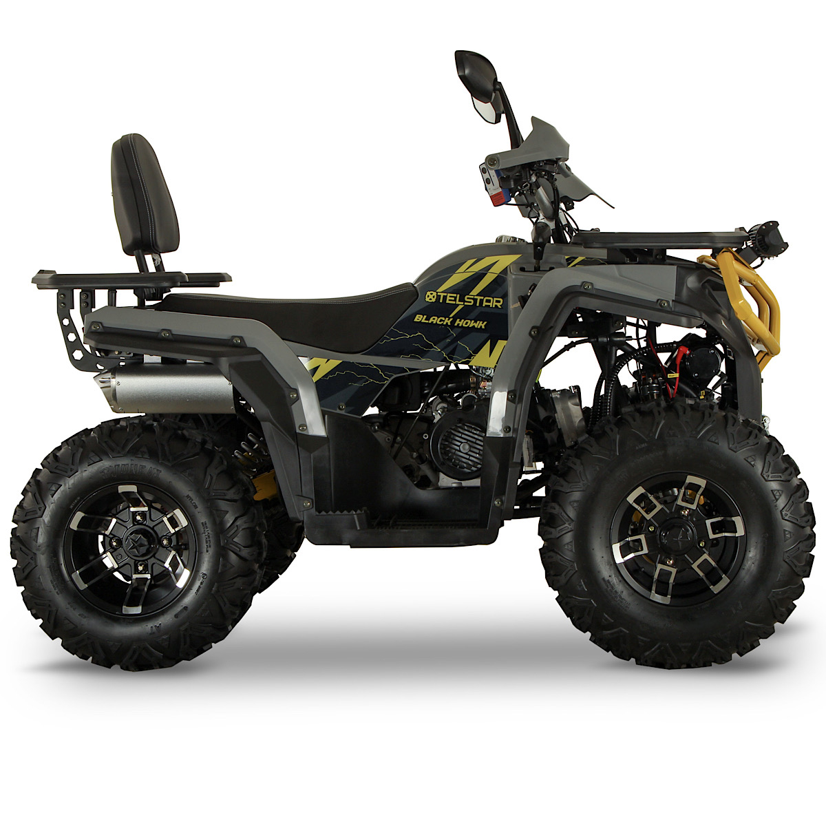 ATV 250cc cu troliu racire cu lichid cadru ranforsat si sistem audio – model 2025 complet echipat6