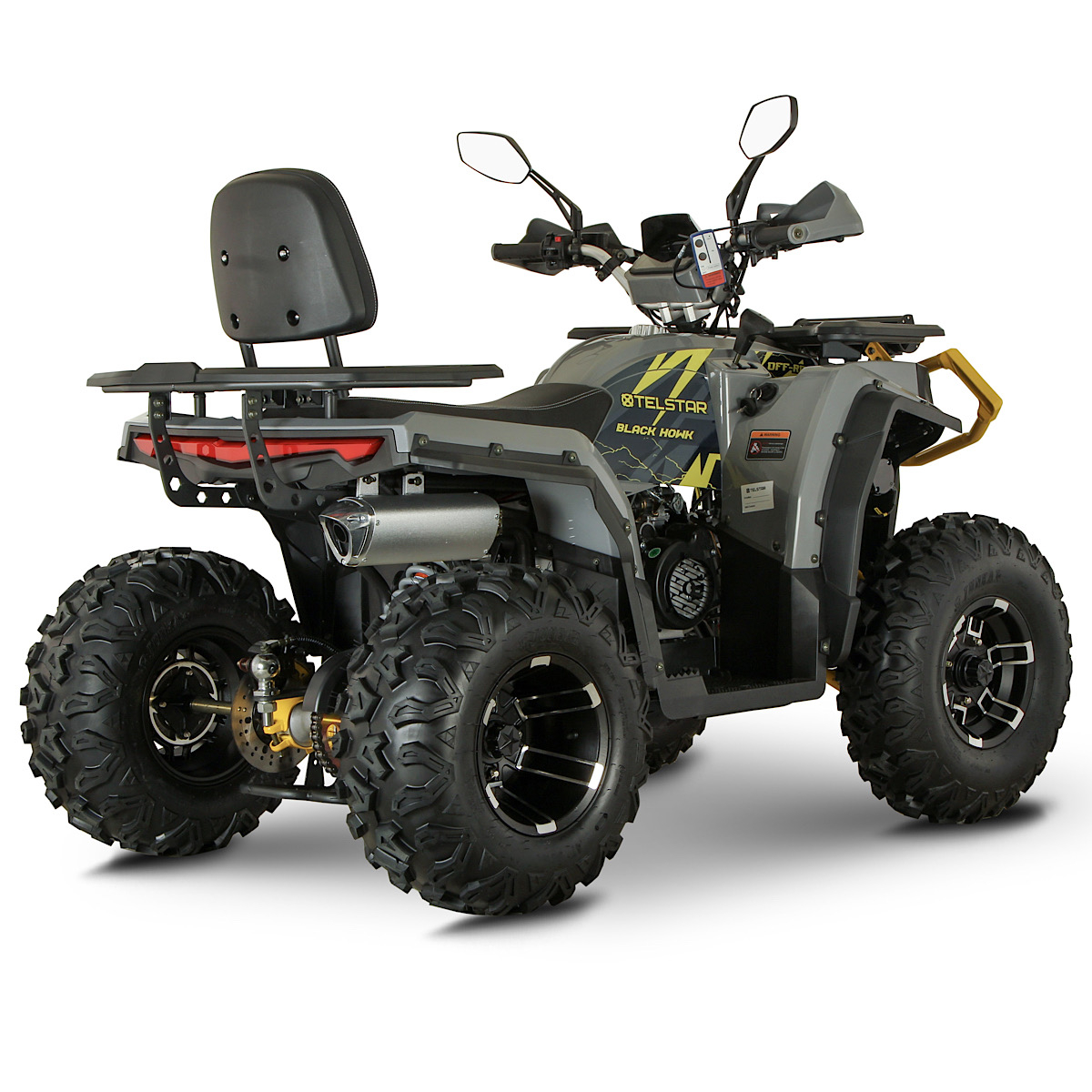 ATV 250cc cu troliu racire cu lichid cadru ranforsat si sistem audio – model 2025 complet echipat7