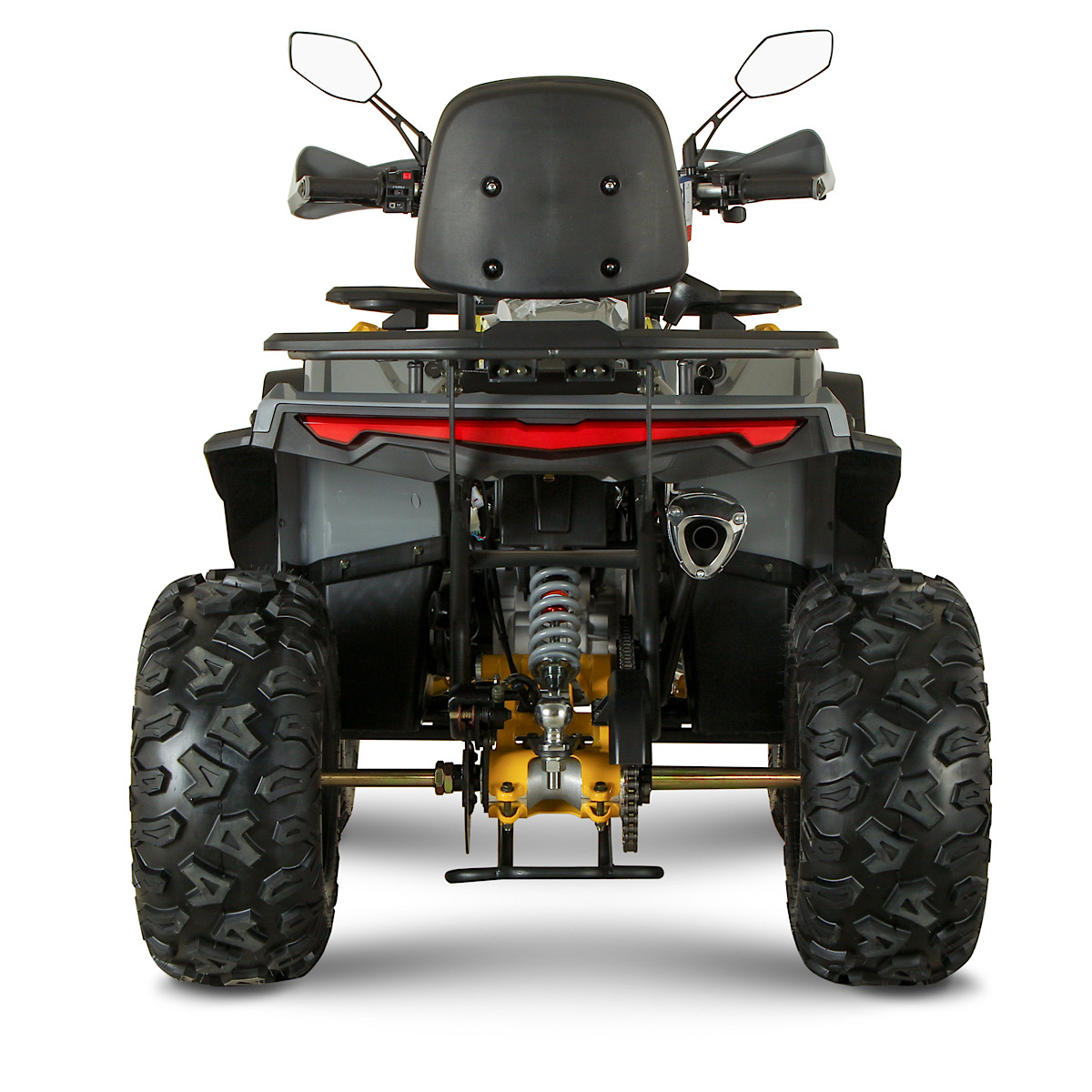 ATV 250cc cu troliu, racire cu lichid, cadru ranforsat si sistem audio – 2025, complet echipat - imagine 8