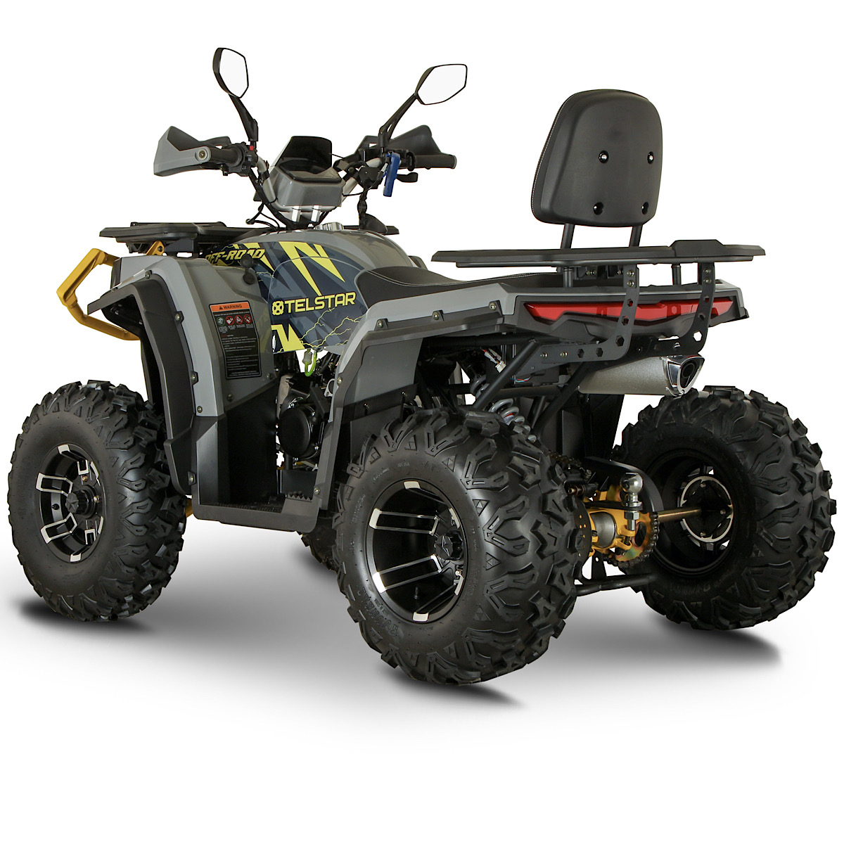 ATV 250cc cu troliu racire cu lichid cadru ranforsat si sistem audio – model 2025 complet echipat9