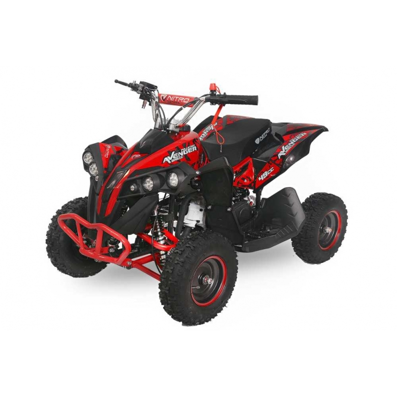 ATV Copii 50cc, Pornire Demaror, Roti de 6" - imagine 3
