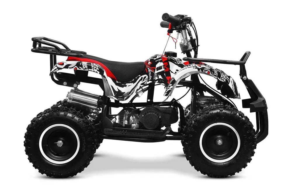 ATV Copii Graffiti pe Benzina 49cc, Roti de 6" - imagine 6