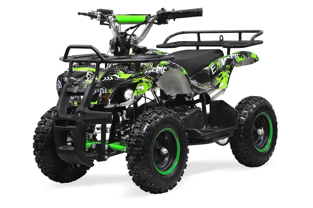ATV Copii Graffiti pe Benzina 49cc, Roti de 6"