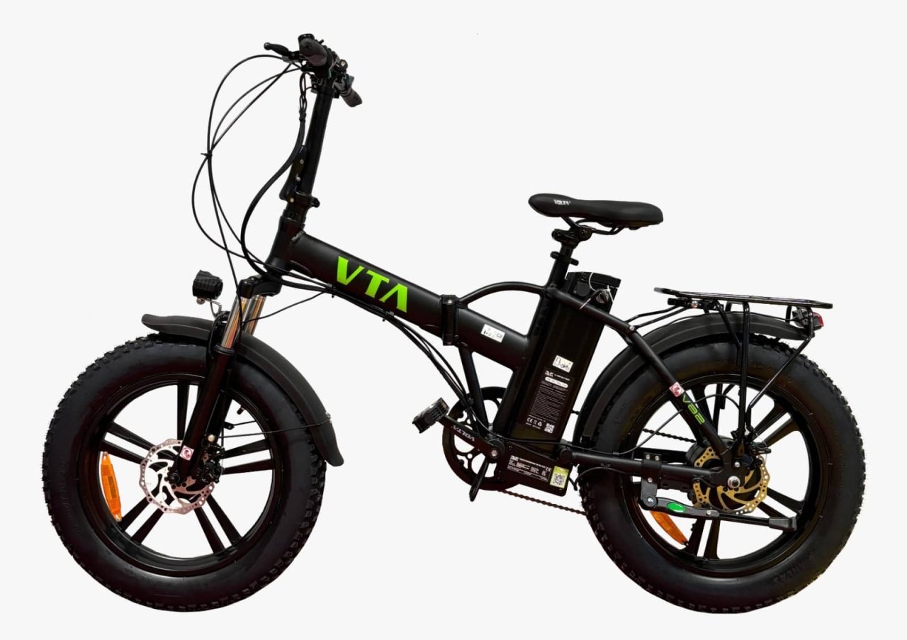 Bicicleta Electrica Pliabila Shimano Motor 250W Peak 800W Model 2025 Negru2
