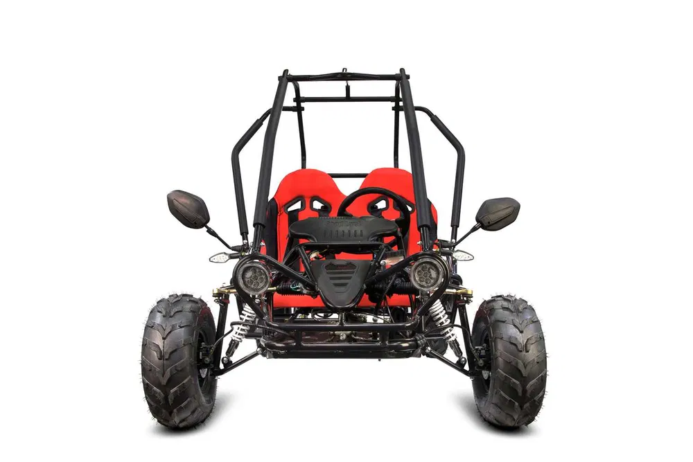 Buggy Kart Copii 125cc pe Benzina Cutie Automata, Roti 7" - imagine 3