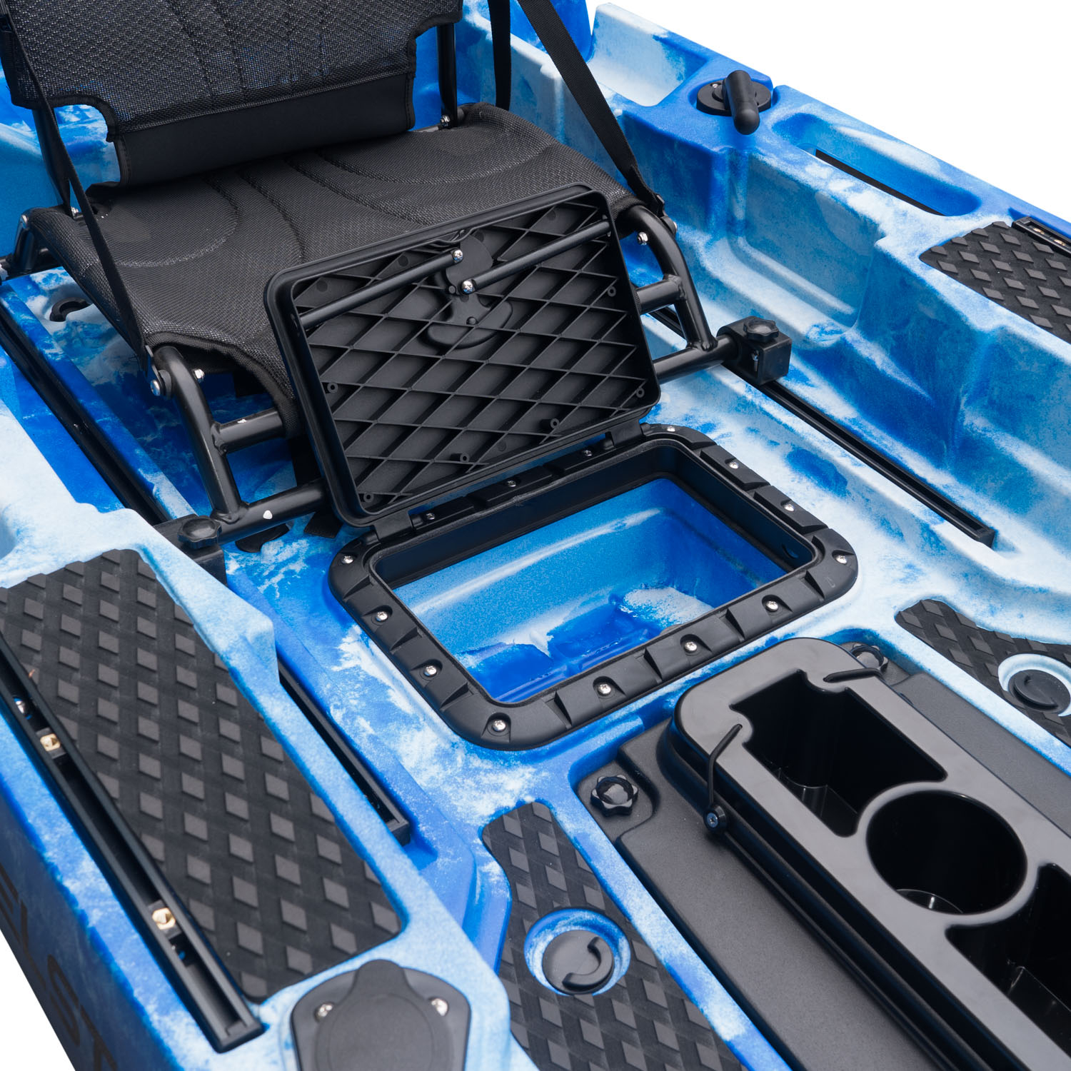 Caiac 2024 pescuit si turism cu pedale tip aripioara – 392 cm capacitate 380 kg11