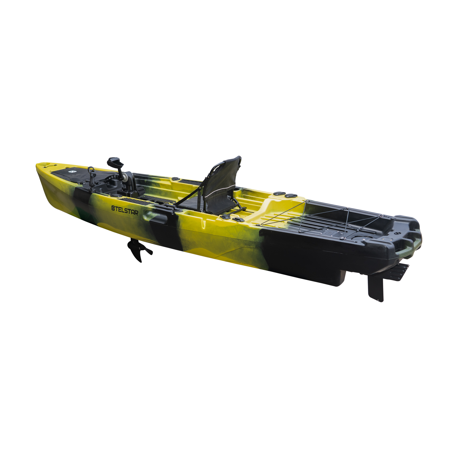 Caiac 2024 pescuit si turism cu pedale tip aripioara – 392 cm capacitate 380 kg3