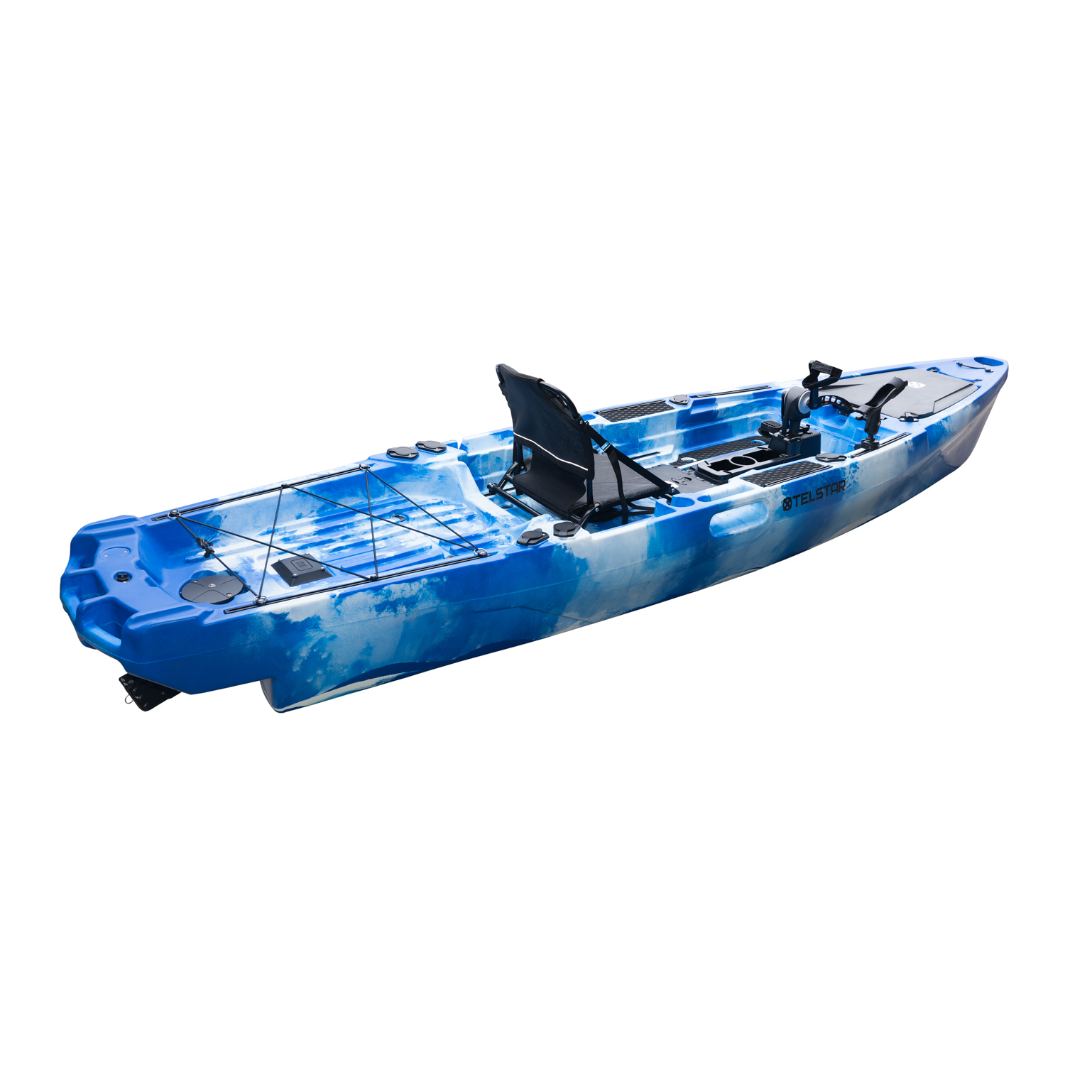Caiac 2024 pescuit si turism cu pedale tip aripioara – 392 cm capacitate 380 kg9