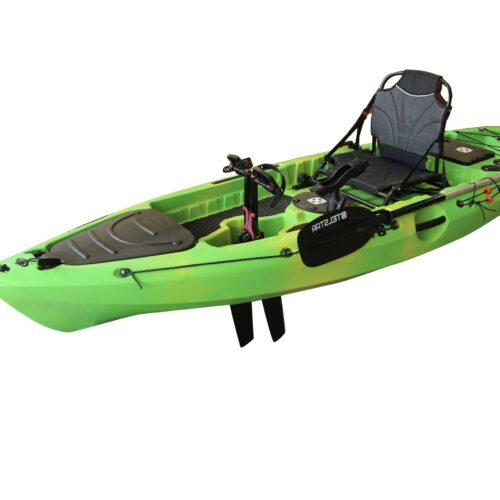 Caiac polivalent cu pedale si directie – 318 cm, model universal cu scaun confortabil