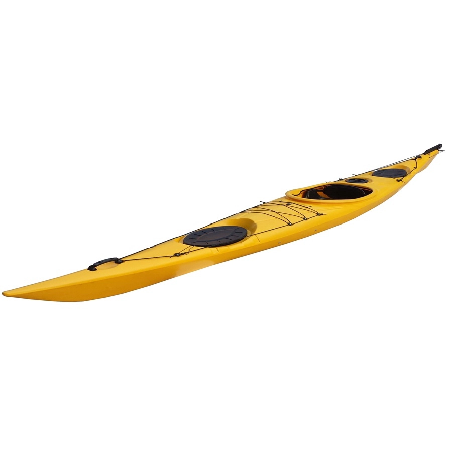 Caiac sport turistic cu un loc – 505 cm cu carma si pedale reglabile 1