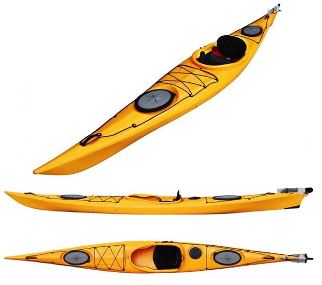 Caiac sport turistic cu un loc – 505 cm cu carma si pedale reglabile44