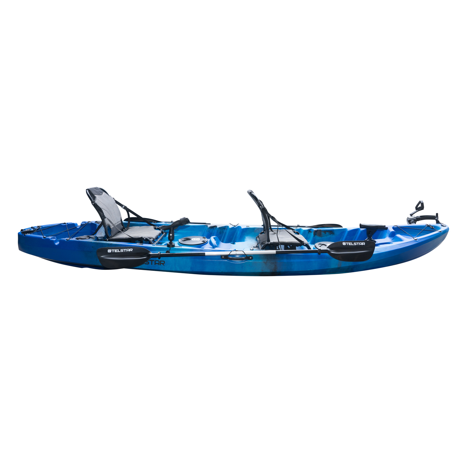Caiac turism si de pescuit pentru familie – 21 locuri 370 cm cu echipare completa2