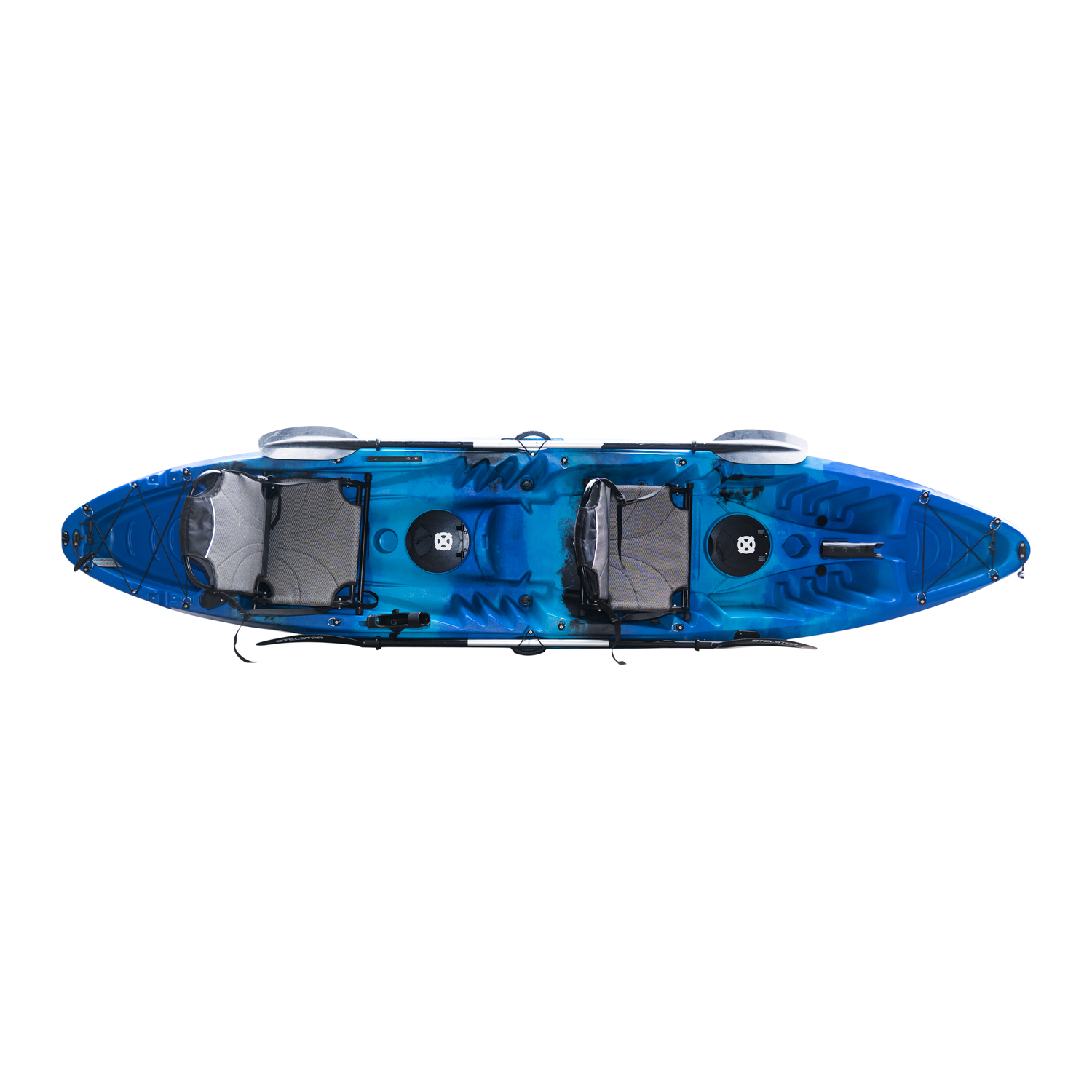 Caiac turism si de pescuit pentru familie – 21 locuri 370 cm cu echipare completa7