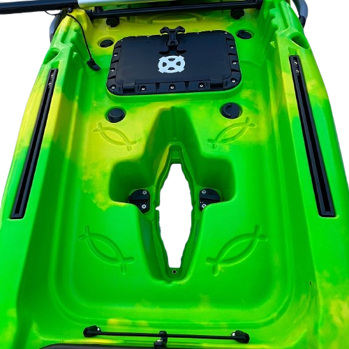 Caiac cu pedale de pescuit si scaun inalt   model profesional SIT ON TOP  290 cm  20243