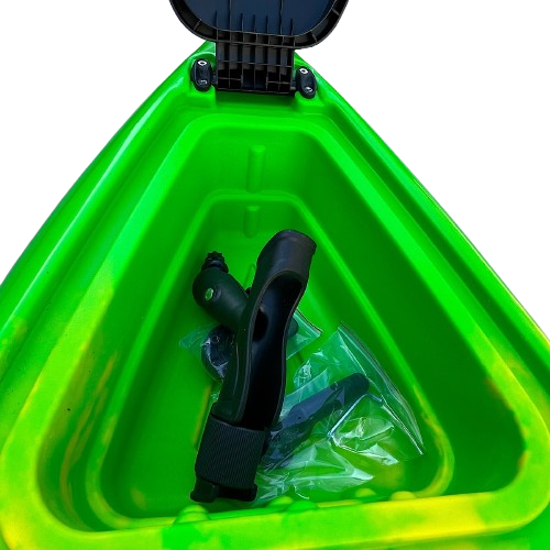 Caiac cu pedale de pescuit si scaun inalt   model profesional SIT ON TOP  290 cm  20247