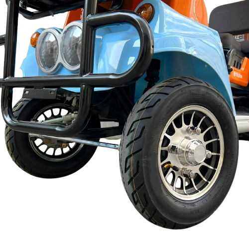Masina de Golf Electrica  1500W  3 Locuri  Acoperis Inclus  Baterie 23Ah  Model 20252