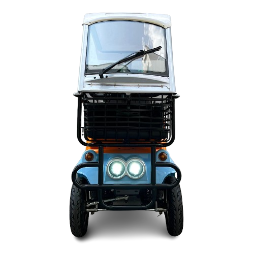 Masina de Golf Electrica, 1500W, 3 Locuri, Acoperis Inclus, Baterie 23Ah, 2025 - imagine 6