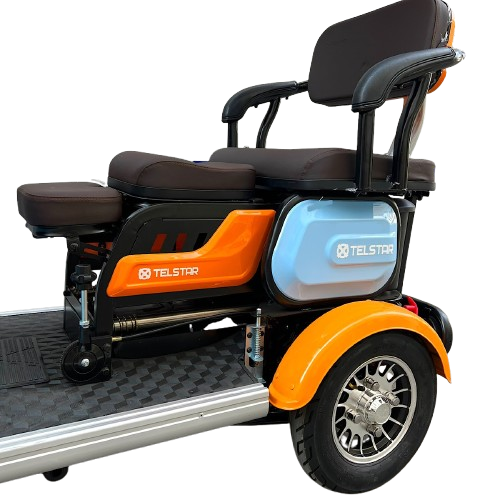 Masina de Golf Electrica, 1500W, 3 Locuri, Acoperis Inclus, Baterie 23Ah, 2025 - imagine 4