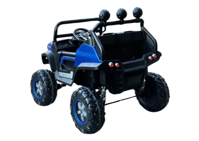 Masinuta Mercedes Unimog –  4x4 cu telecomanda, electrica copii, 2 locuri - imagine 4