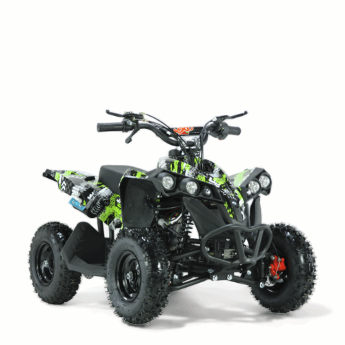 Mini ATV Electric pentru Copii, Motor 800W, 36V, Frane pe Disc, Roti 6 inch