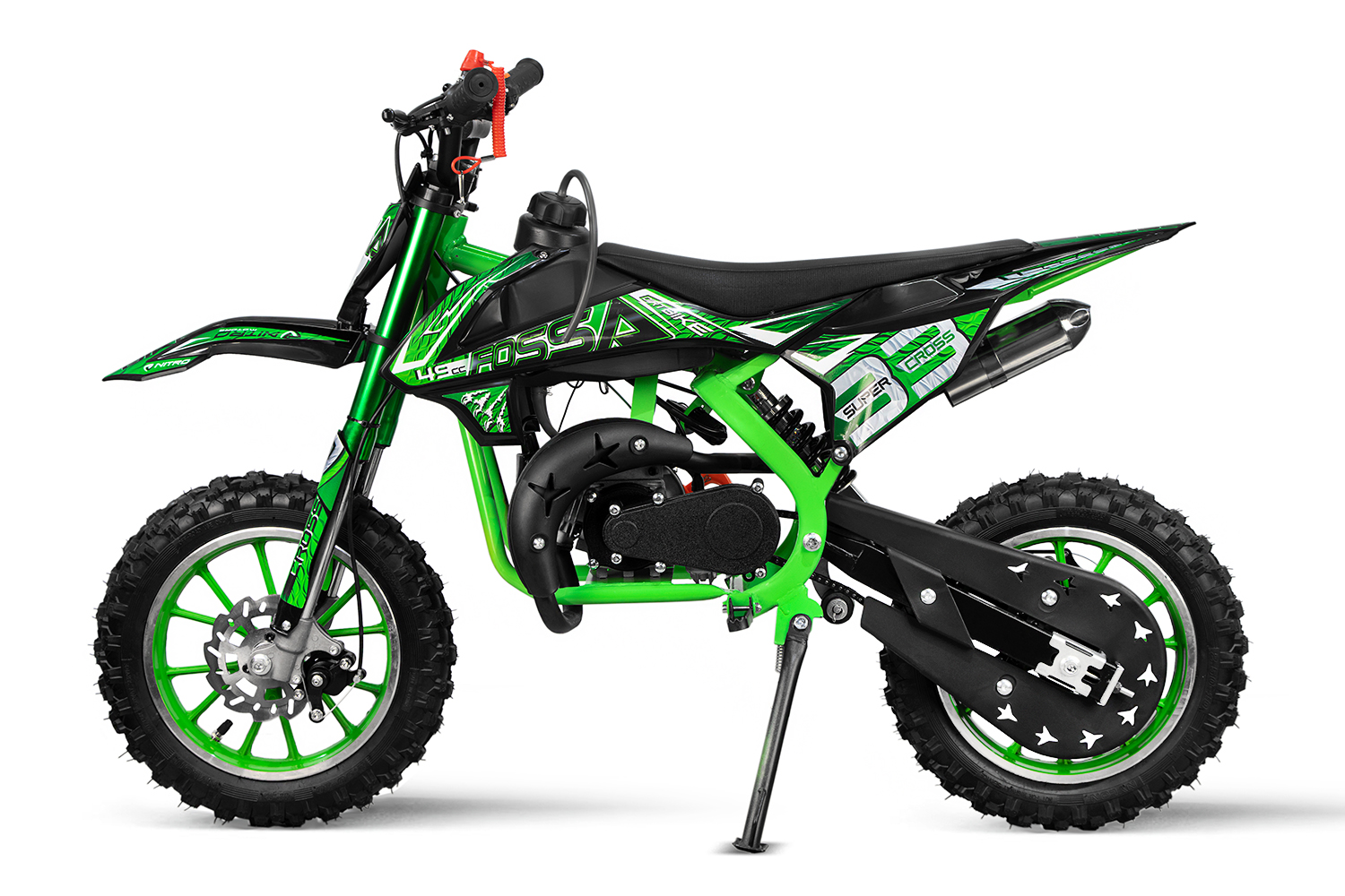 Mini Cross Moto Cross Copii 49 cc, Cutie Automata - imagine 13