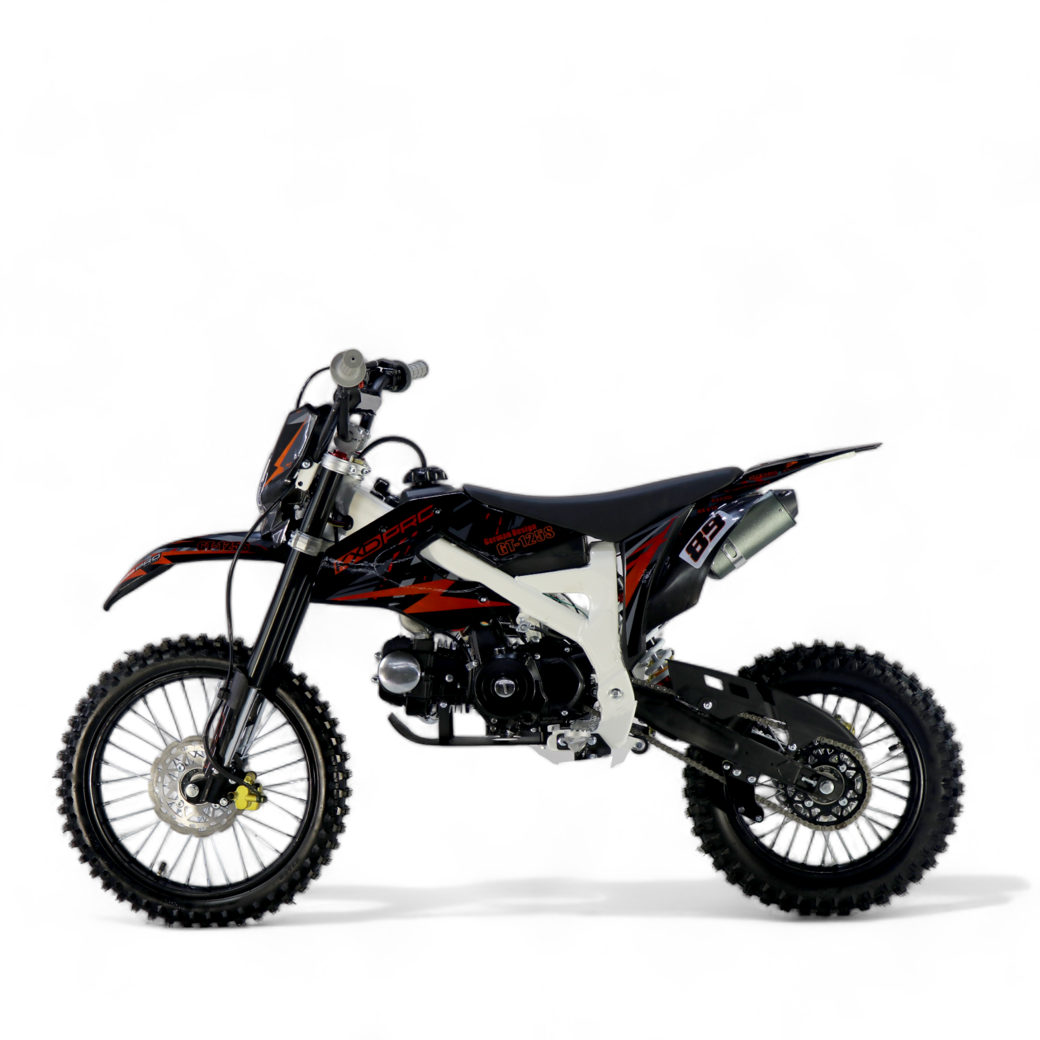 Moto Cross Dirt Bike 125cc pentru Adulti Roti 17 cu 14 Pornire Buton 2