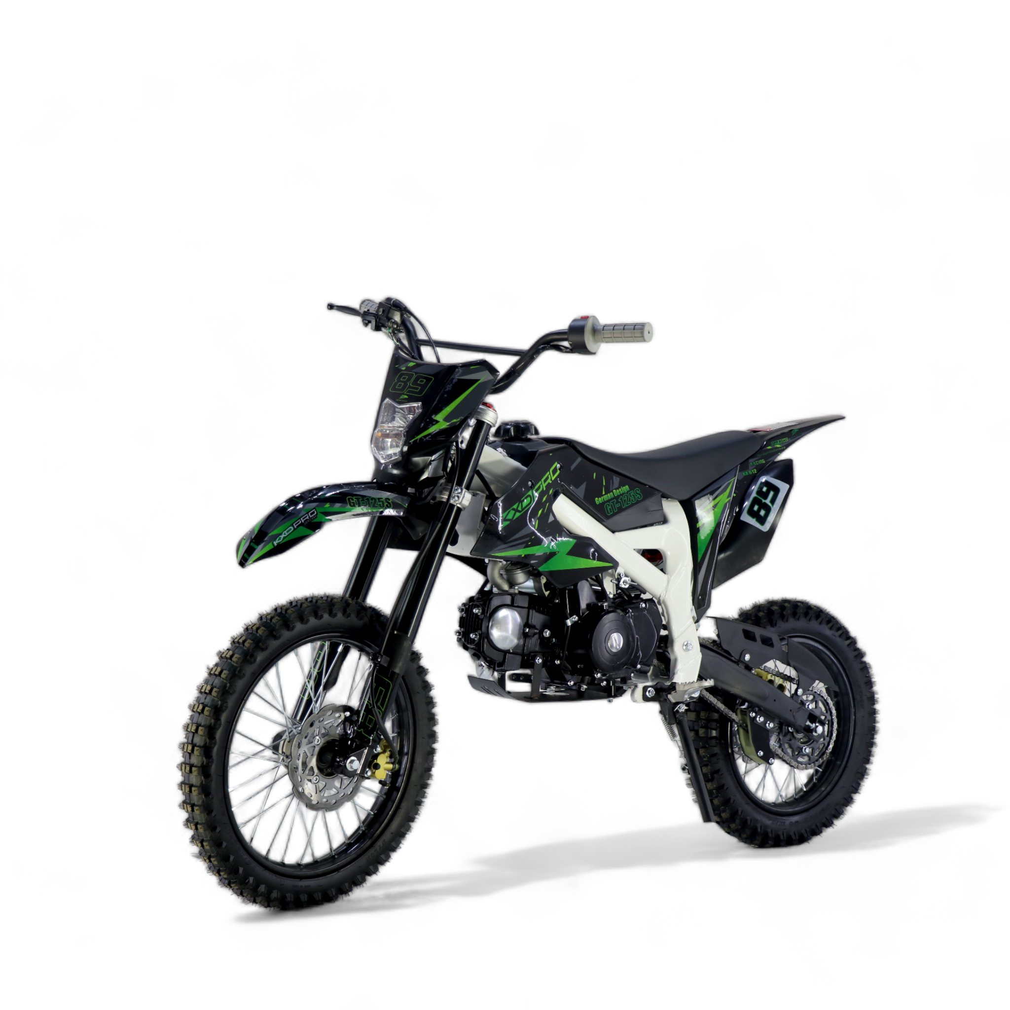 Moto Cross Dirt Bike 125cc pentru Adulti Roti 17 cu 14 Pornire Buton