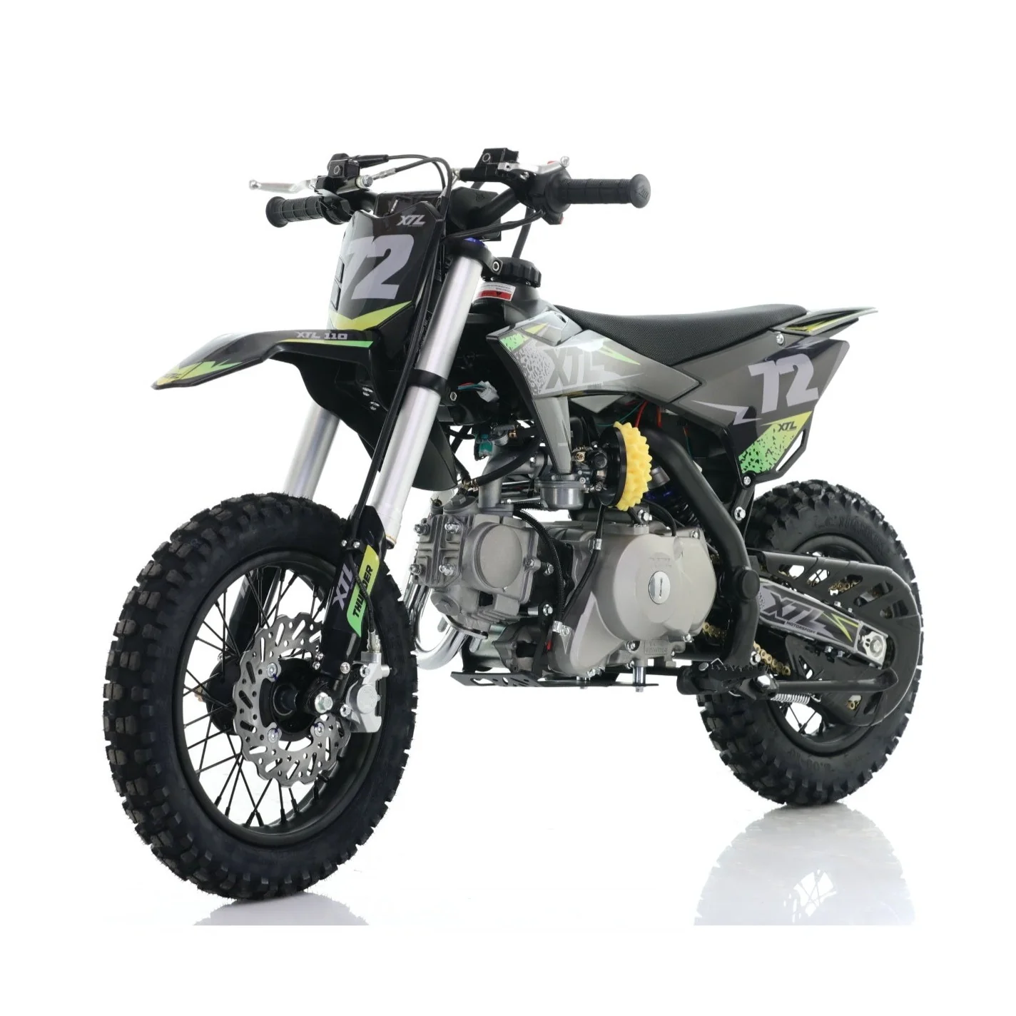 Motocross XTL Thunder 70cc – Dirtbike Automat cu Motor 4 Timpi, Copii si Adolescenti - imagine 7