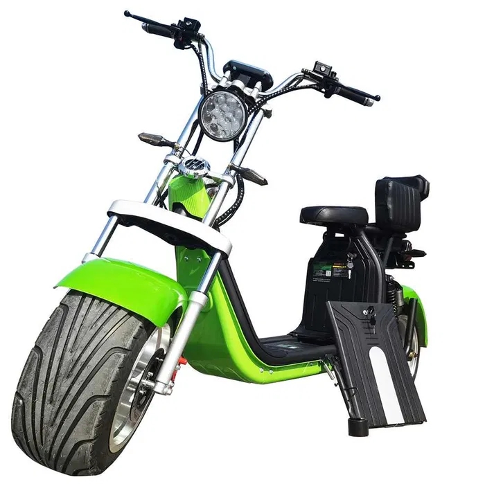 Scuter Electric 2000W Jante Aluminiu Retro - imagine 2