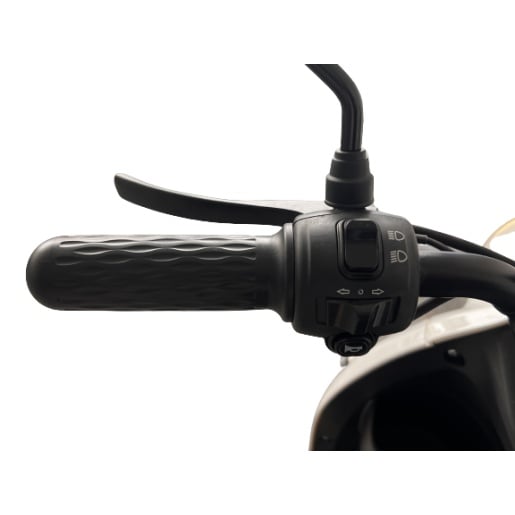Scuter Electric Alb Motor 2000W Autonomie 60 km Viteza 25 kmh4
