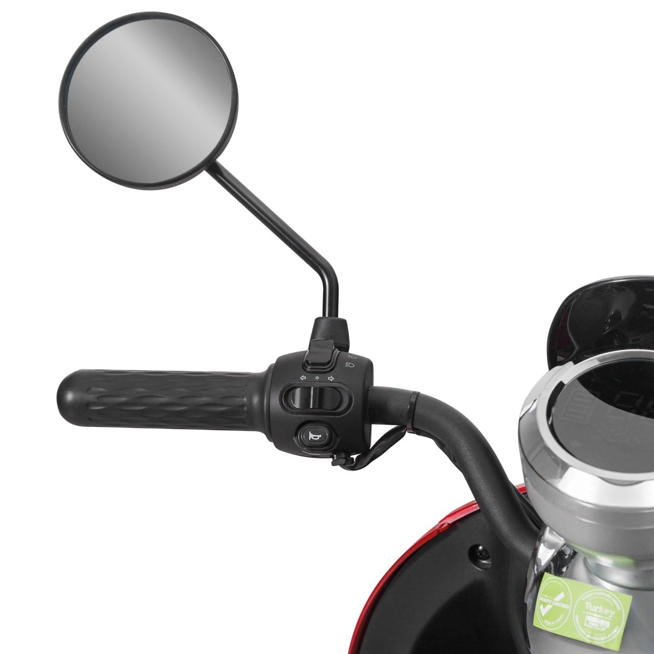 Scuter Electric visiniu, Motor 2000W, Autonomie 60 km, Viteza 25 km/h, Fara Permis - imagine 6