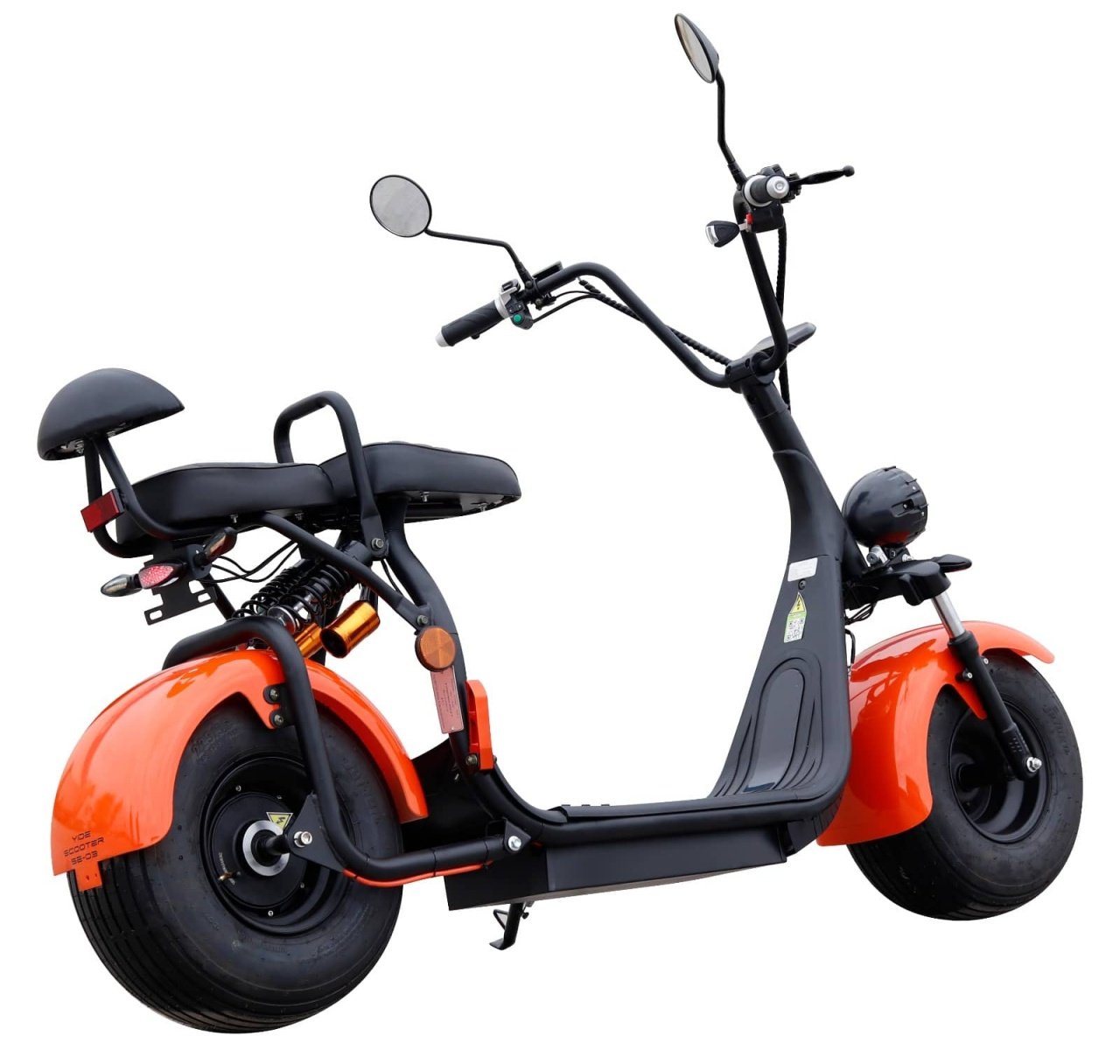 Scuter electric CityCoco Tip Harley 1500W, autonomie 42 km, Fara Permis - imagine 3