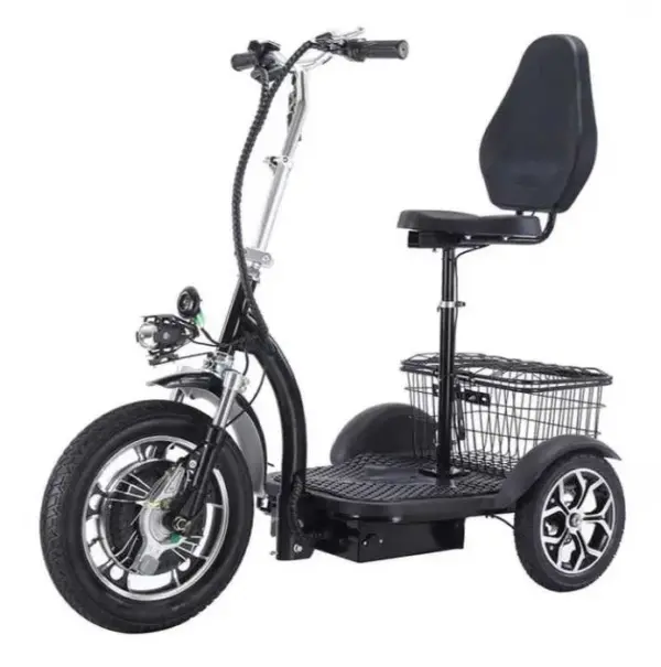 Tricicleta Electrica pentru Persoane in Varsta sau cu Dizabilitati, Fara Permis