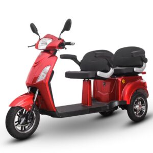 Tricicleta Electrica rosie Fara Permis Motor 1000W max. 2500W