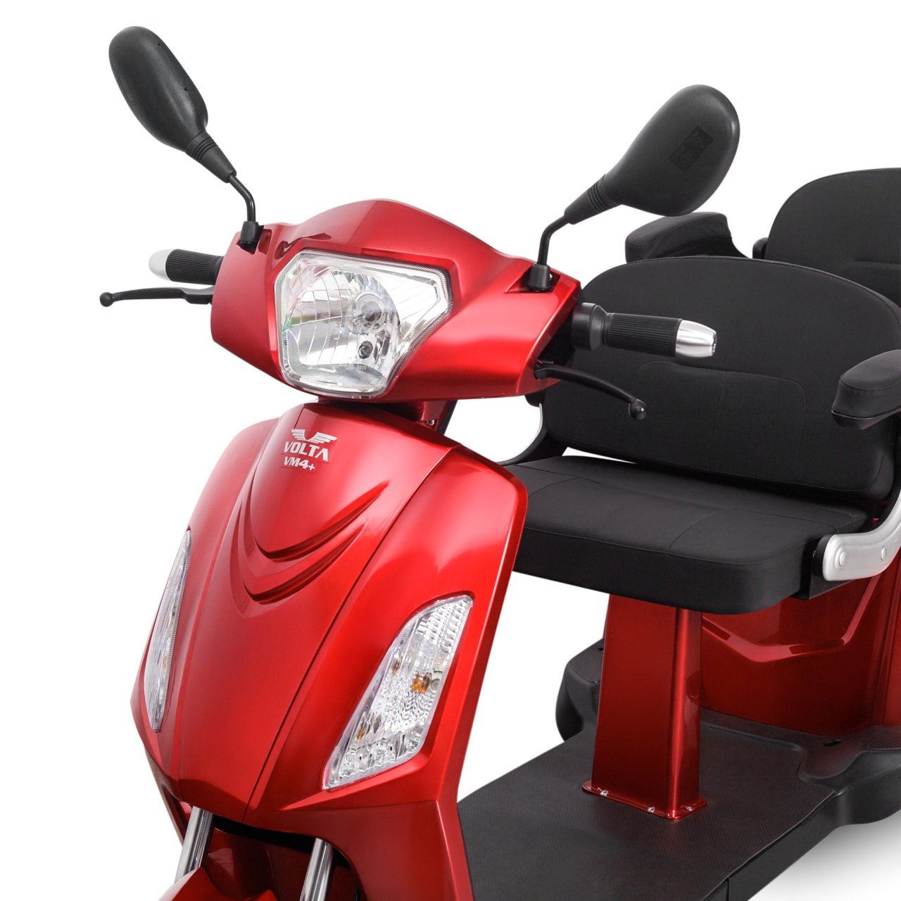 Tricicleta Electrica rosie, Motor 1000W (max. 2500W), Fara Permis - imagine 11