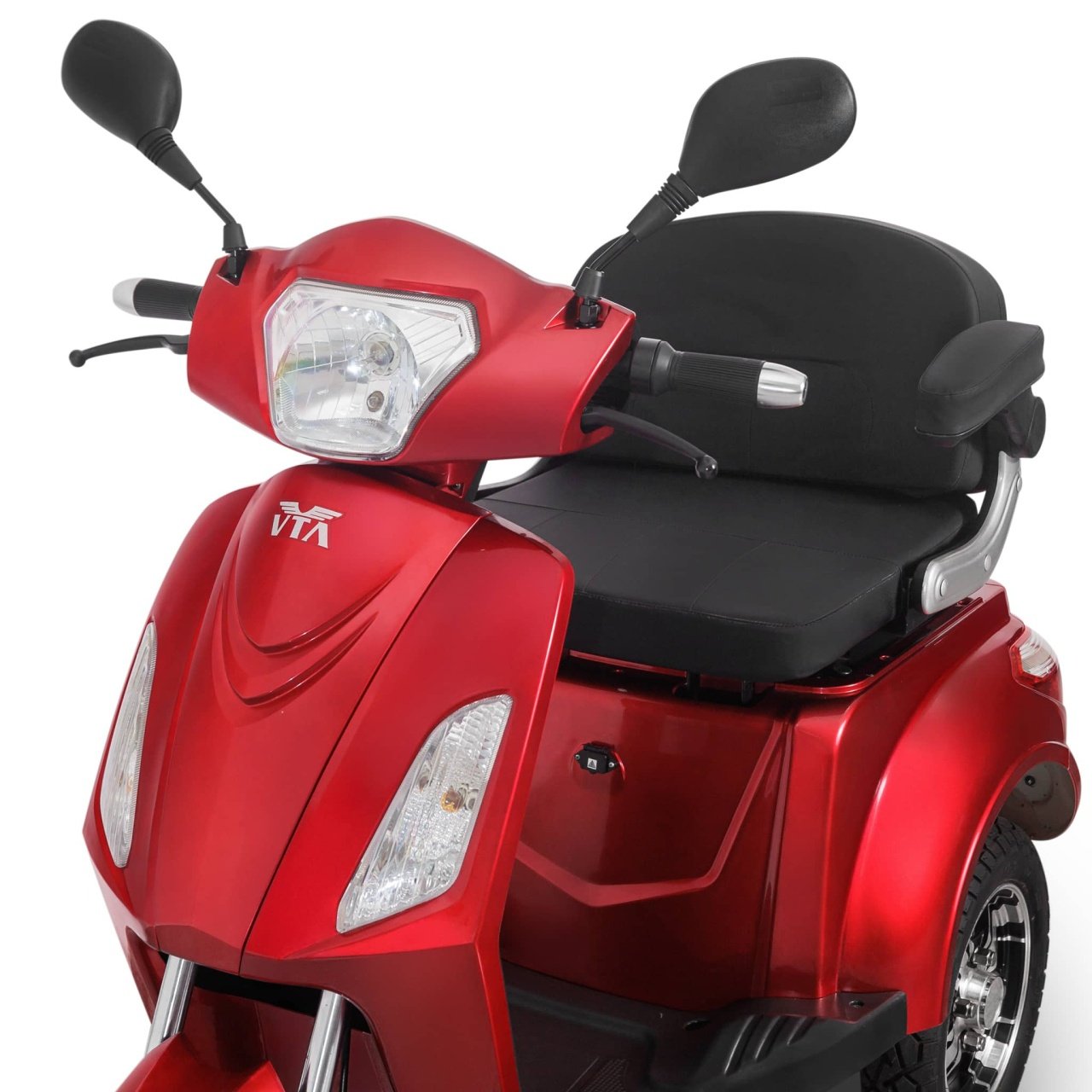 Tricicleta Electrica rosie Fara Permis Motor 1000W11