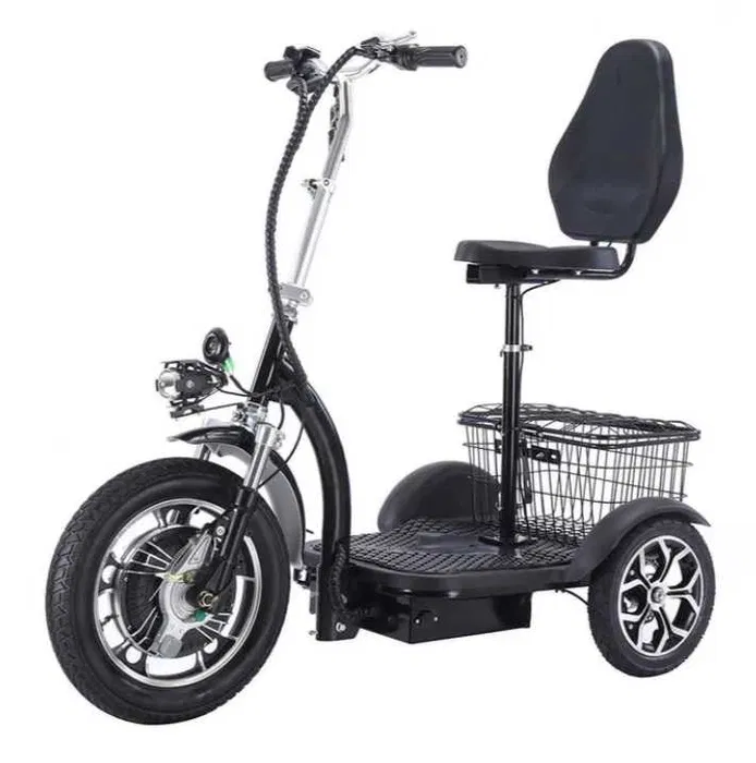Tricicleta Electrica pentru Persoane in Varsta sau cu Dizabilitati, Fara Permis
