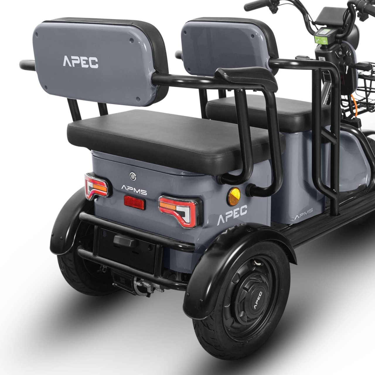 Triciclu Electric 1000W Fara Permis 60V20Ah Gri11