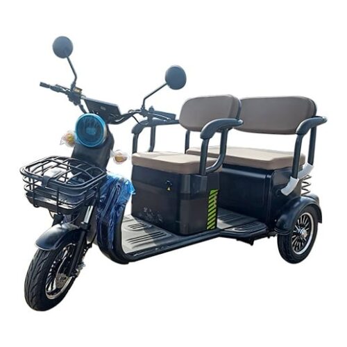 Triciclu Electric 1800w, 72V/20Ah, 2 Locuri, Fara Permis