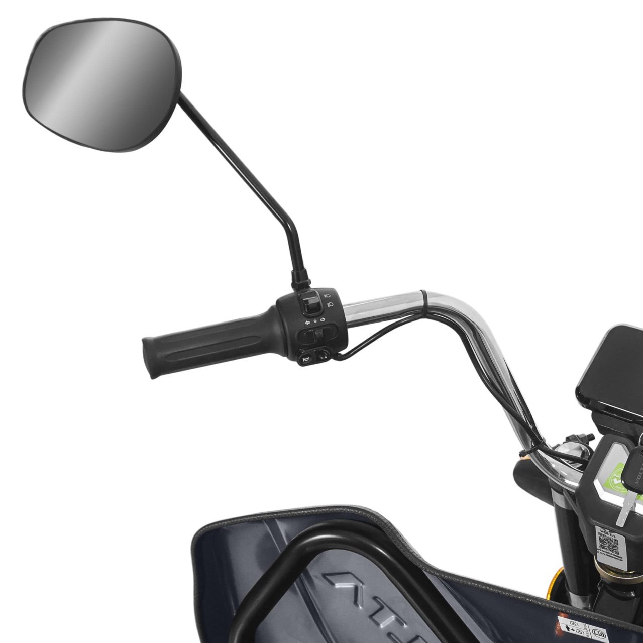 Triciclu Electric 3900W Hercules 72V 120Ah Fara Permis Cu Cabina Gri5