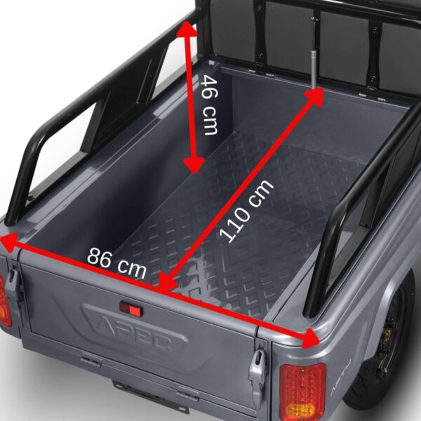 Triciclu Electric un loc Fara Permis, 1000W, autonomie 41 km - imagine 12
