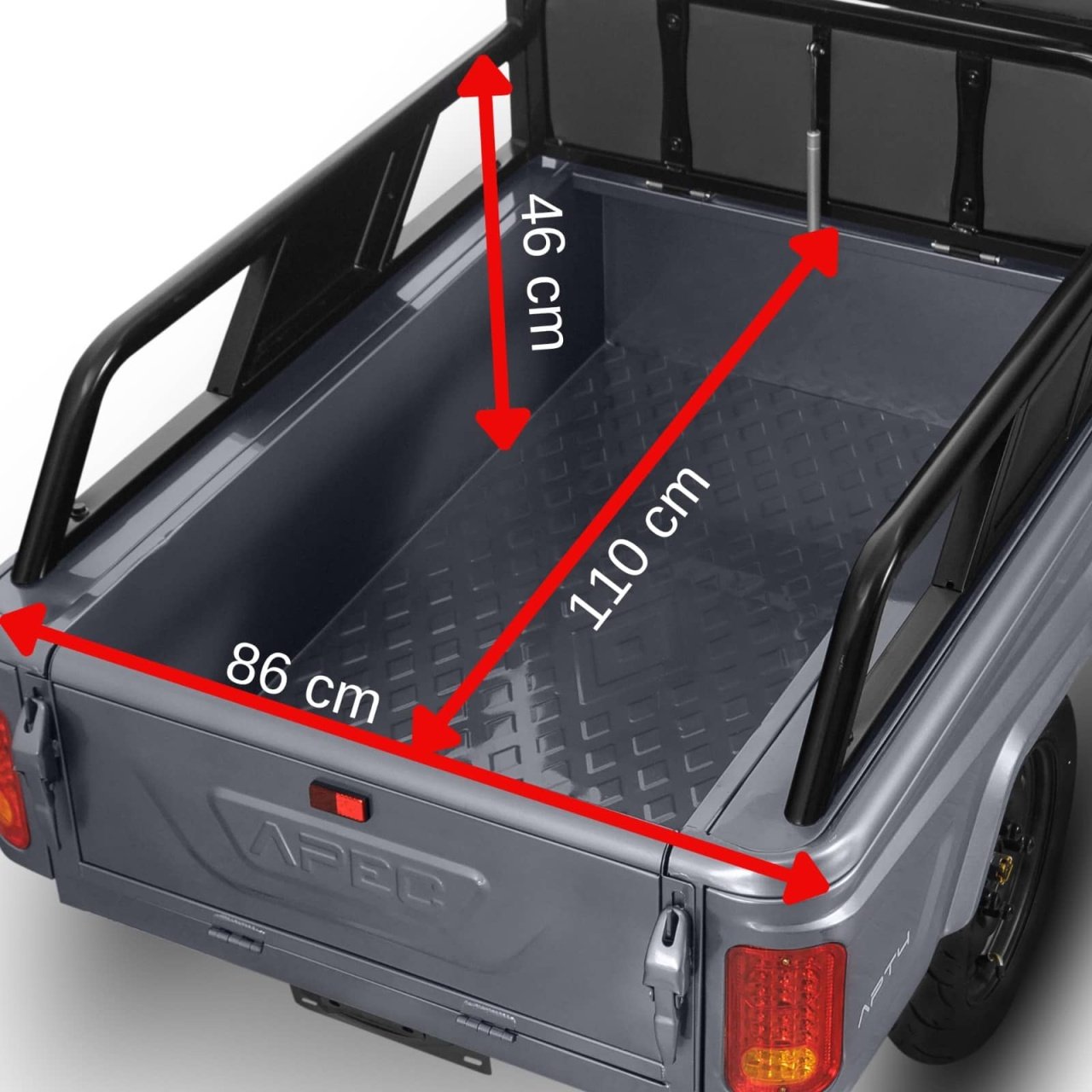 Triciclu Electric un loc Fara Permis, 1000W, autonomie 41 km - imagine 12