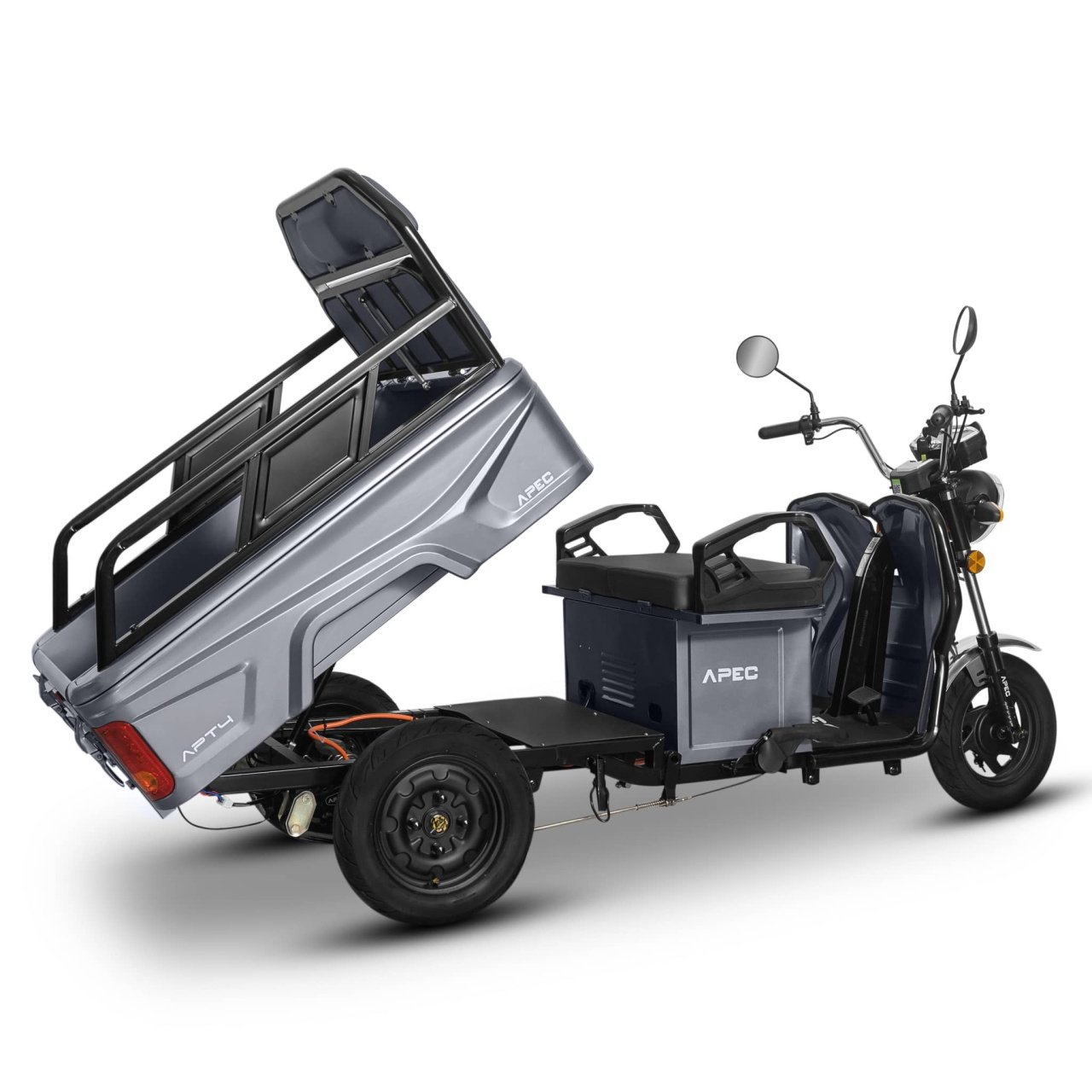 Triciclu Electric Fara Permis 1000W Autonomie 41 km 1 Loc9