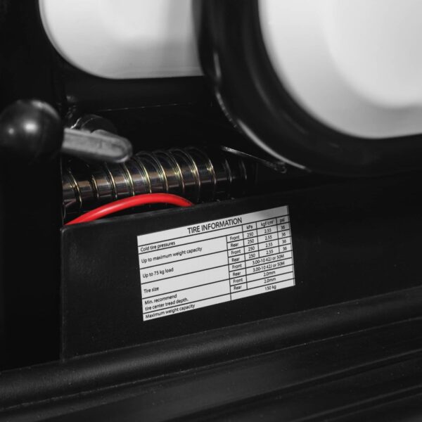 Triciclu Electric Fara Permis Motor 1000W Alb Omologat RAR6