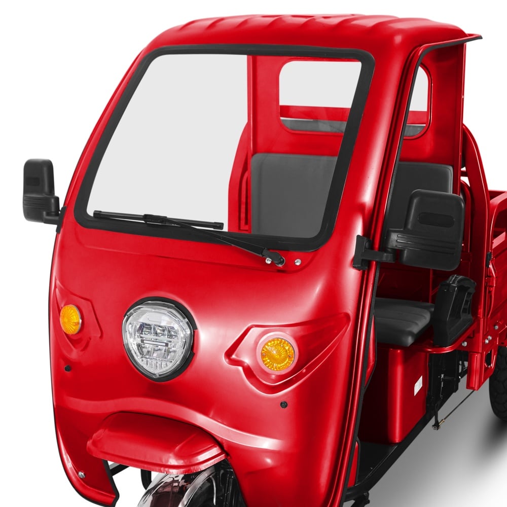 Triciclu Electric Fara PermisHercules Motor 3900W 72V 120Ah Tuk Tuk Cu Cabina4