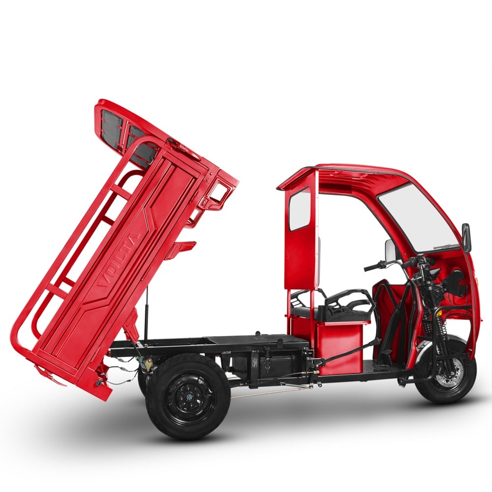 Triciclu Electric Fara PermisHercules Motor 3900W 72V 120Ah Tuk Tuk Cu Cabina9