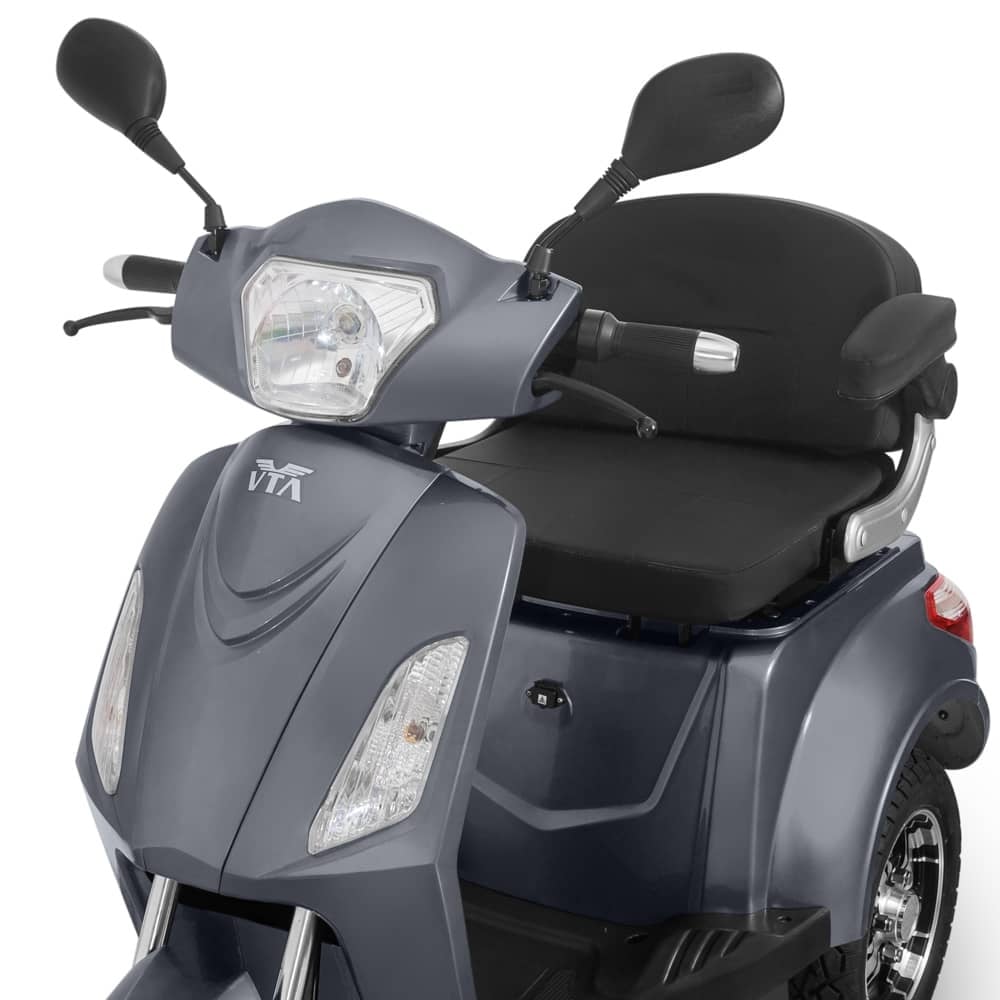 Triciclu Electric gri 1000W Fara Permis10